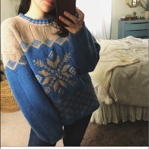 Vintage chunky wool sweater